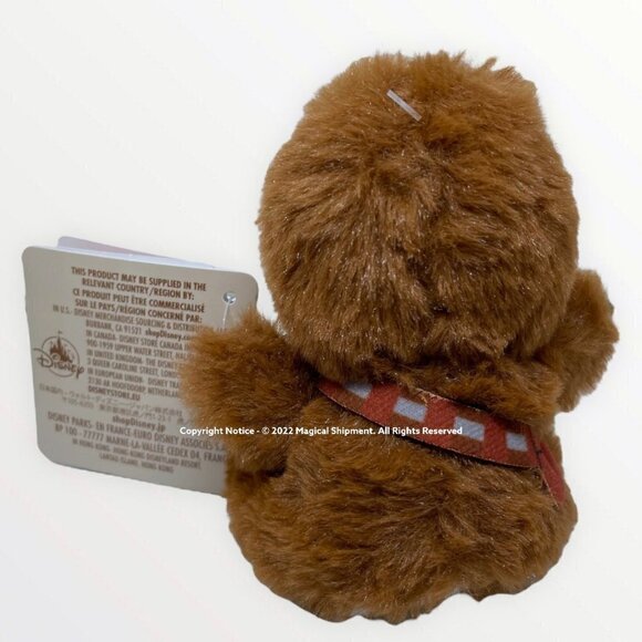 Disney Parks - Wishables Plush – Chewbacca – Micro 4 3/4'' – Limited Release - Picture 2 of 2